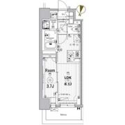 メイクスデザイン名駅南の間取り画像