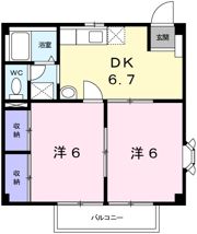 マロン・ハイツ今在家の間取り画像