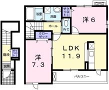 グラン・シャリオBの間取り画像