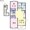 カスミハイツの間取り画像