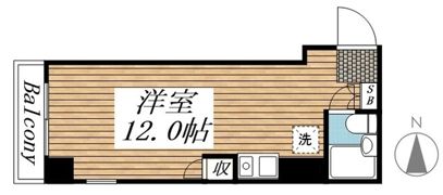 ロイヤルハイム千葉の間取り画像