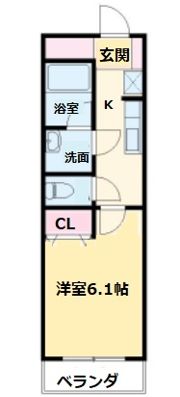 I’s GIFUEKIMAEの間取り画像