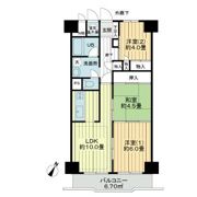 シャンボール二日町の間取り画像