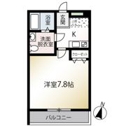 MQuarto新井宿Ⅱの間取り画像