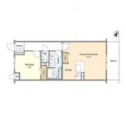 BLESS北新宿の間取り画像