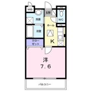 プラシード カーサⅠの間取り画像