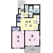 ワイズKⅡの間取り画像