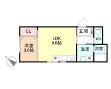El vita窪本町の間取り画像