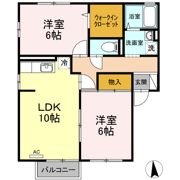 サンステージ八橋の間取り画像