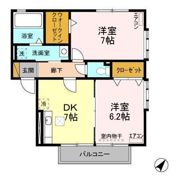 シャルマン ABCDの間取り画像