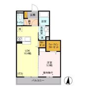 クレシアコートの間取り画像