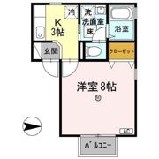 コーポKの間取り画像