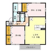 ウィルモアグッドラックⅡの間取り画像
