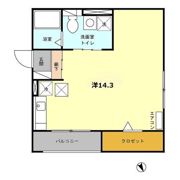 レセンテ石塚 Bの間取り画像