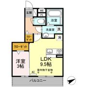 アルバグランデ伊倉の間取り画像