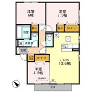グランドール C棟の間取り画像