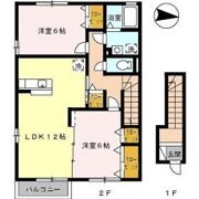 ビズビー広瀬 B棟の間取り画像