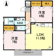 プランドール Yの間取り画像