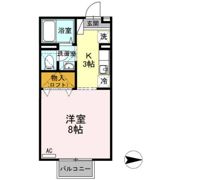 パークハイム西野口の間取り画像