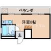 アムズ1藤塚の間取り画像