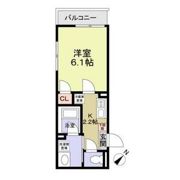 パルトネール横浜二俣川Bの間取り画像
