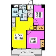 パークサイド橘の間取り画像