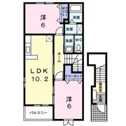 アネックス北門ウエストコートの間取り画像