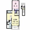 ルクリアの間取り画像