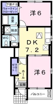 ヌーベル・ヴァンBの間取り画像