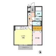 ドリームヒルズ Bの間取り画像