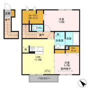 アーバンヒルズⅡの間取り画像