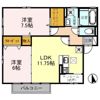 フォレストU Aの間取り画像