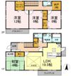 海善寺戸建の間取り画像