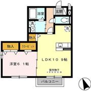 villa yamate Aの間取り画像