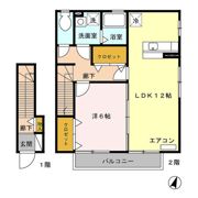 パルティール若竹の間取り画像