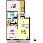 ラ メゾン スプラウツの間取り画像