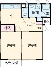 セクションAの間取り画像