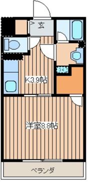 ベルコリーヌⅡの間取り画像