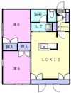 ピース2の間取り画像