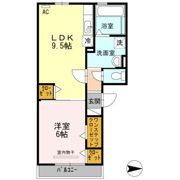 セレナ京田の間取り画像