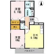 ロイヤルガーデン雅 Aの間取り画像