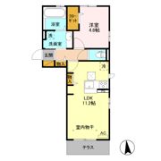 レセンテ ノワの間取り画像