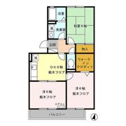 コンフォート轟 Aの間取り画像