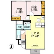 シャルムハウス大財の間取り画像