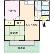 アーバンライフ津福の間取り画像