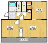 コンチェルト東合川Ⅱの間取り画像