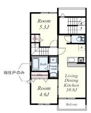 プレミアム県庁前（A棟）の間取り画像