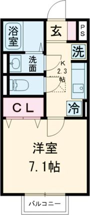 ホープハウスⅢの間取り画像