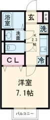 ホープハウスⅢの間取り画像