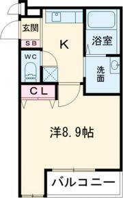 フジパレスアイヴィ浜寺の間取り画像